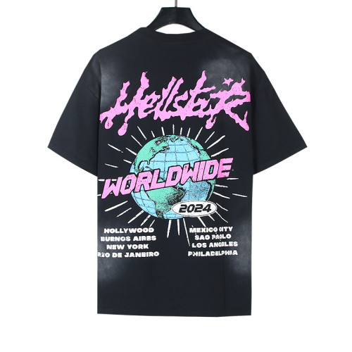 SMCL-128 High Quality Hellstar Retro 250g Cotton Shirt