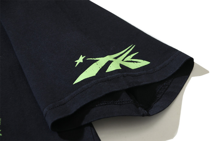 SMCL-118 High Quality Hellstar Retro 250g Cotton Shirt