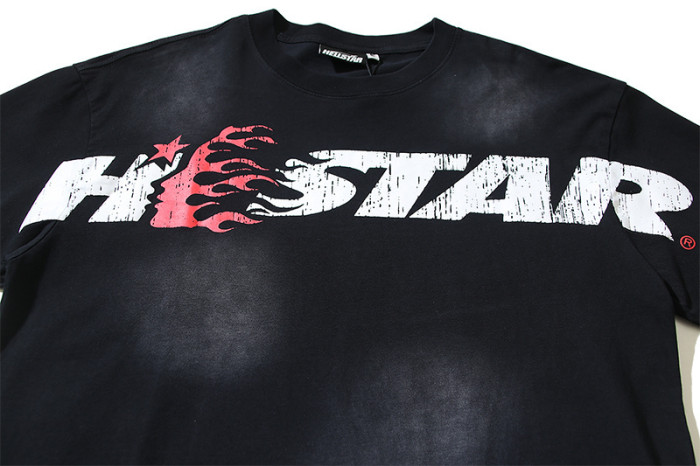 SMCL-124 High Quality Hellstar Retro 250g Cotton Shirt