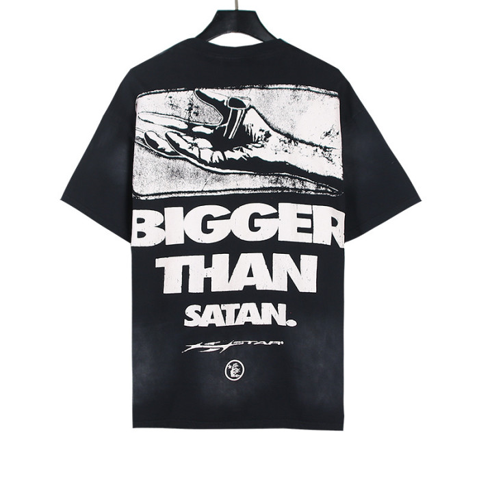 SMCL-107 High Quality Hellstar Retro 250g Cotton Shirt