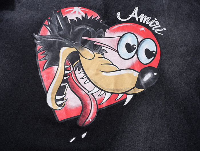 SMCL-438 High Quality Amiri Retro 240g Cotton Shirt