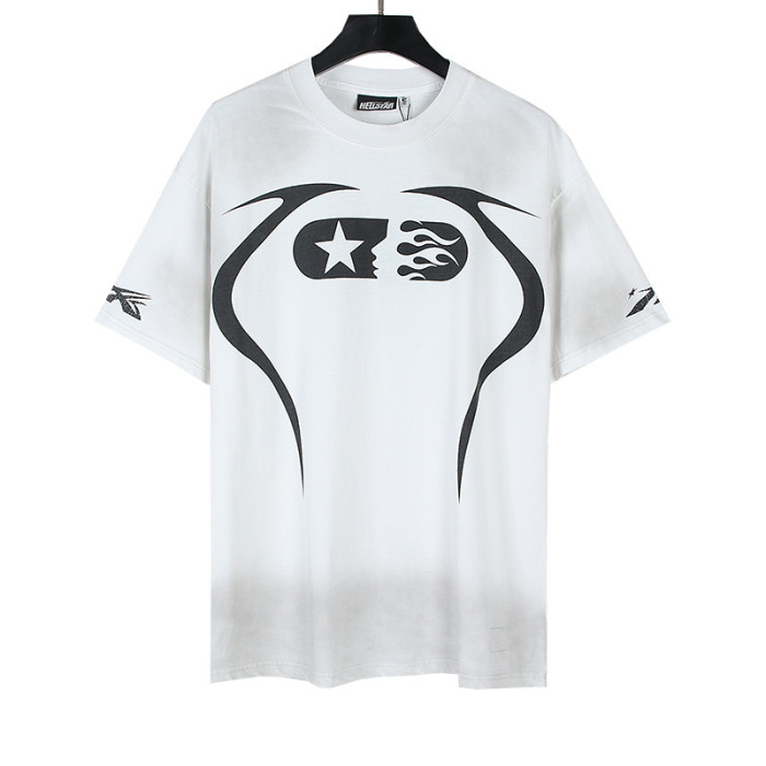SMCL-147 High Quality Hellstar Retro 250g Cotton Shirt