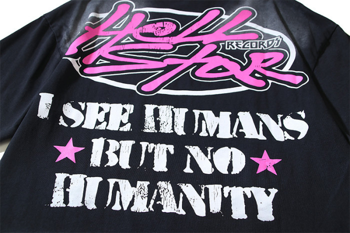 SMCL-145 High Quality Hellstar Retro 250g Cotton Shirt