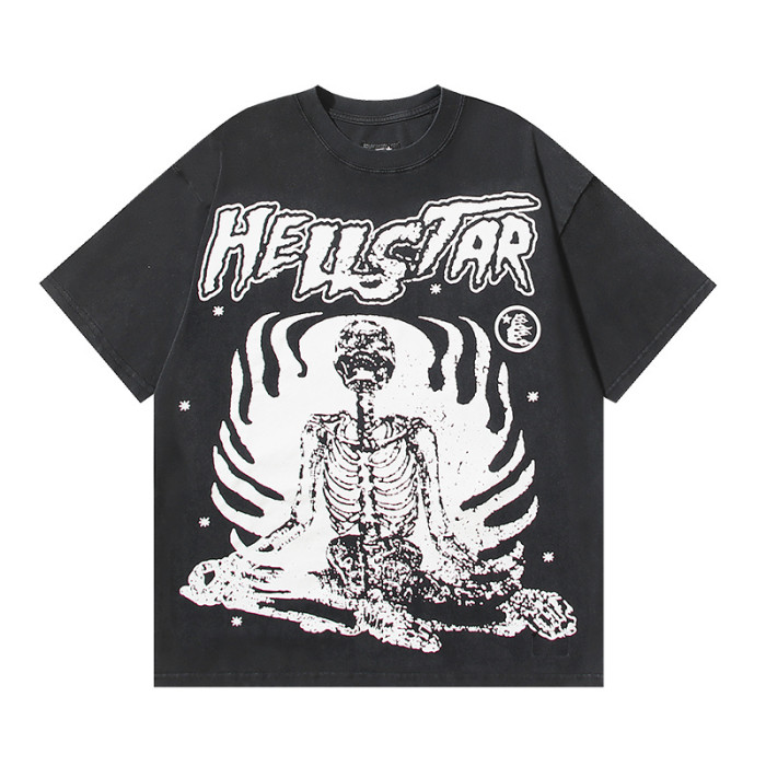 SMCL-199 High Quality Hellstar Retro 250g Cotton Shirt