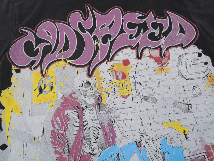 SMCL-258 High Quality GOD SPEED Stoner T-Shirt
