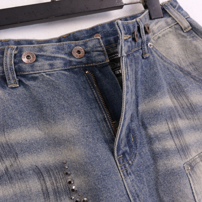 SMCL-402 High Quality Hellstar Nylon Jeans Shorts