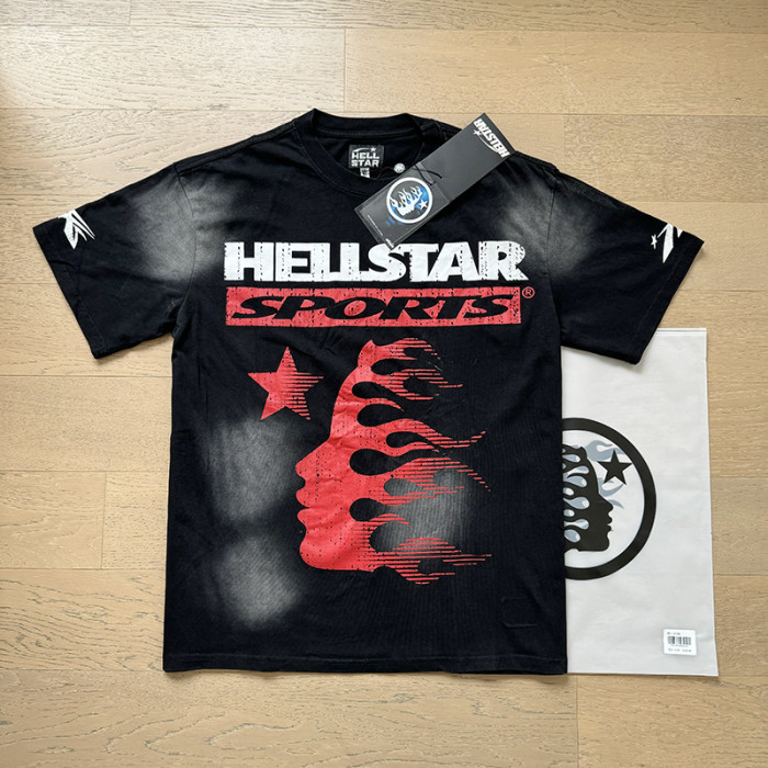 SMCL-172 High Quality Hellstar Retro 250g Cotton Shirt