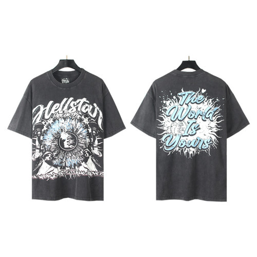 SMCL-178 High Quality Hellstar Retro 250g Cotton Shirt