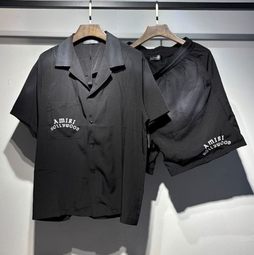 SMCL-527 High Quality Amiri Sport Shirt + Shorts Set