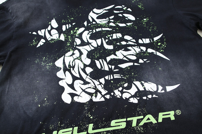 SMCL-118 High Quality Hellstar Retro 250g Cotton Shirt