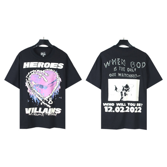 SMCL-175 High Quality Hellstar 240g Cotton Shirt