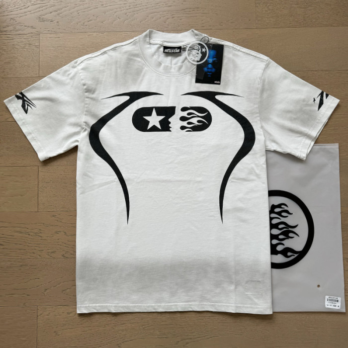 SMCL-147 High Quality Hellstar Retro 250g Cotton Shirt