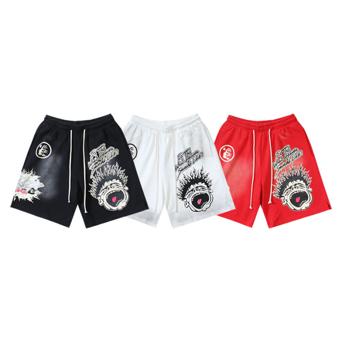 SMCL-111 High Quality Hellstar Retro 380g Cotton Shorts