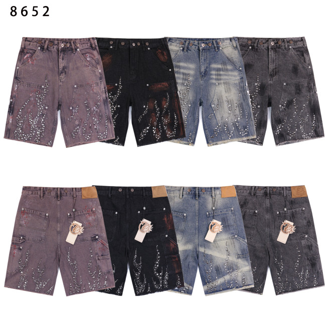 SMCL-402 High Quality Hellstar Nylon Jeans Shorts