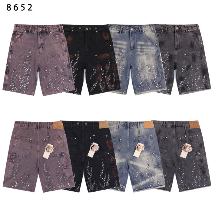 SMCL-402 High Quality Hellstar Nylon Jeans Shorts