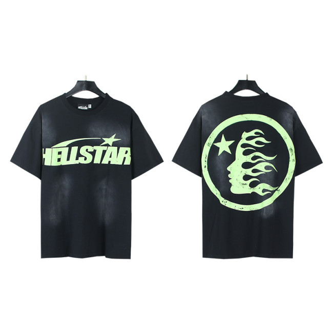 SMCL-126 High Quality Hellstar Retro 250g Cotton Shirt