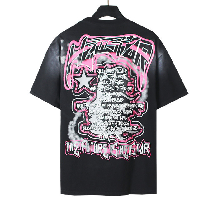 SMCL-208 High Quality Hellstar Retro 250g Cotton Shirt