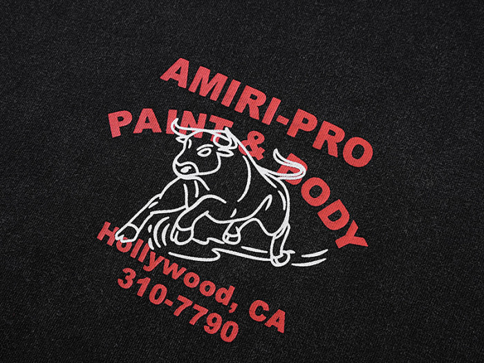 SMCL-420 High Quality Amiri Retro 240g Cotton Shirt
