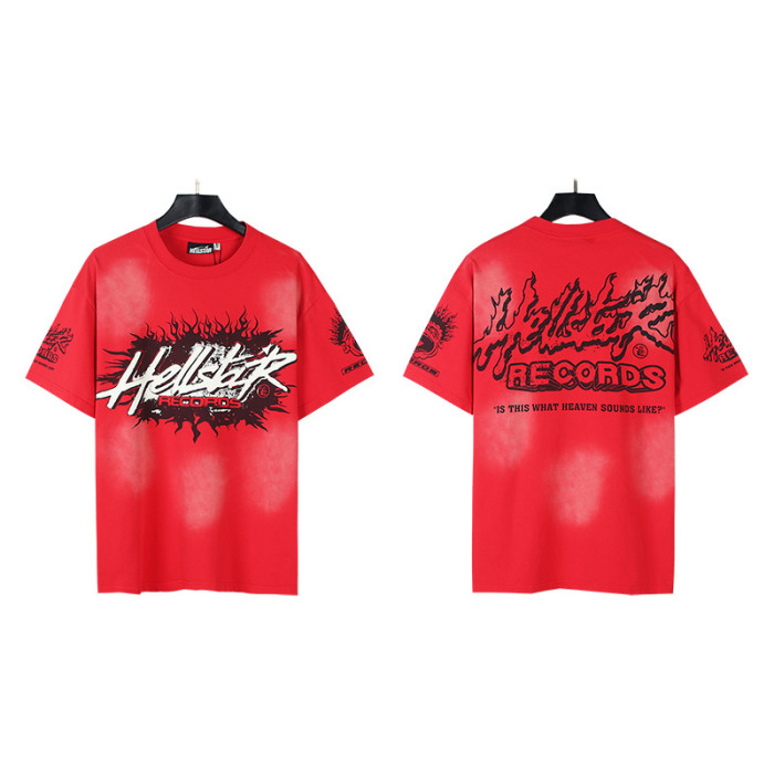 SMCL-123 High Quality Hellstar Retro 250g Cotton Shirt