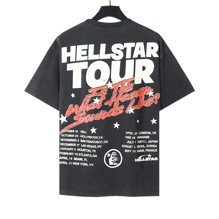SMCL-207 High Quality Hellstar Retro 250g Cotton Shirt