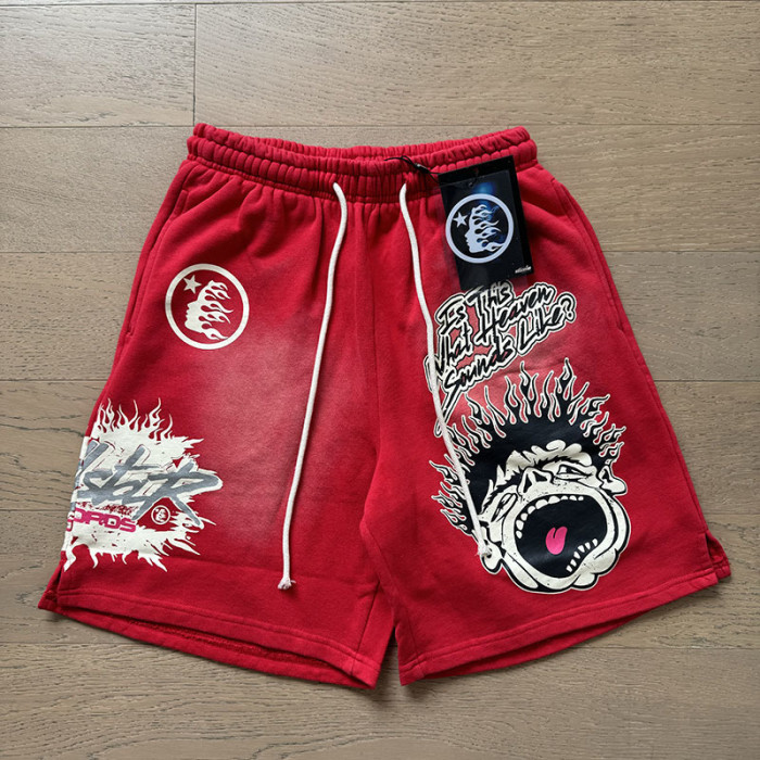 SMCL-111 High Quality Hellstar Retro 380g Cotton Shorts