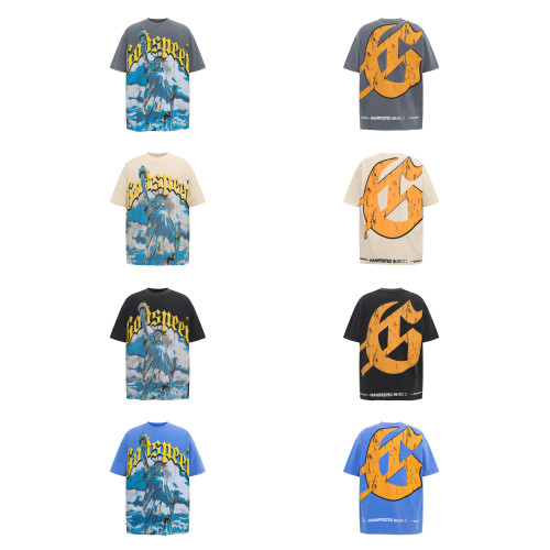 SMCL-272 High Quality GOD SPEED Chrome LibertyT-Shirt