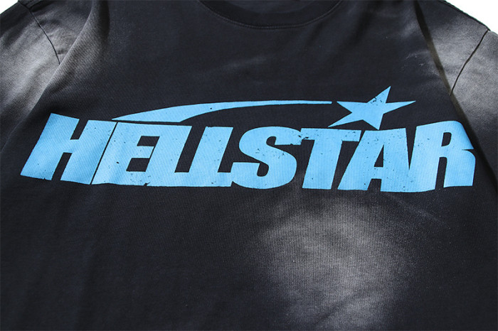 SMCL-135 High Quality Hellstar Retro 250g Cotton Shirt