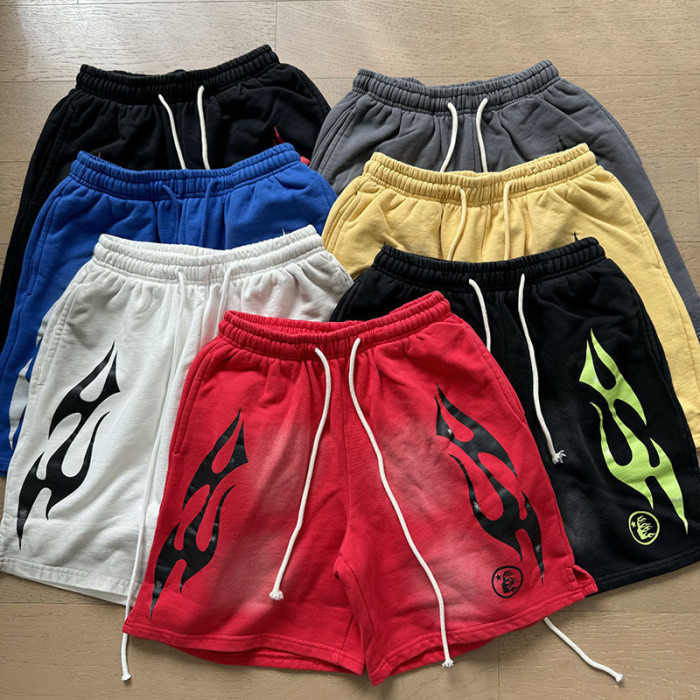 SMCL-112 High Quality Hellstar Retro 380g Cotton Shorts