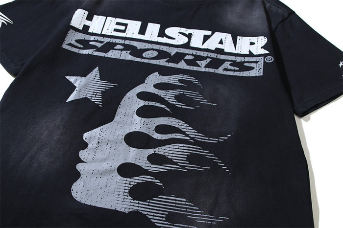 SMCL-162 High Quality Hellstar Retro 250g Cotton Shirt