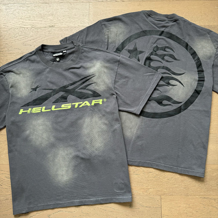 SMCL-119 High Quality Hellstar Retro 250g Cotton Shirt