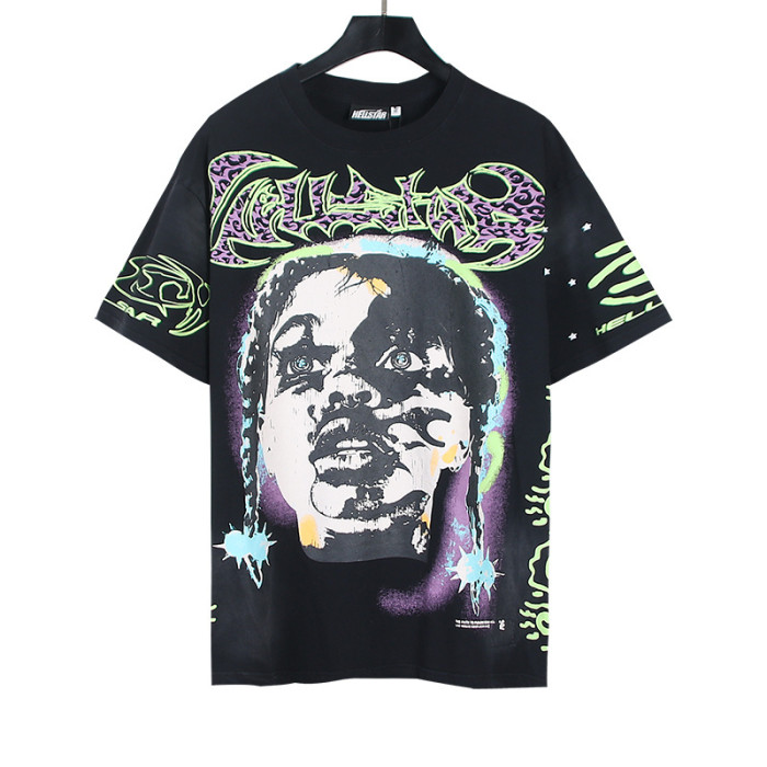 SMCL-096 High Quality Hellstar Retro 250g Cotton Shirt