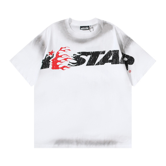 SMCL-124 High Quality Hellstar Retro 250g Cotton Shirt