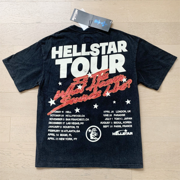 SMCL-207 High Quality Hellstar Retro 250g Cotton Shirt
