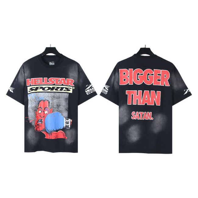SMCL-170 High Quality Hellstar Retro 250g Cotton Shirt