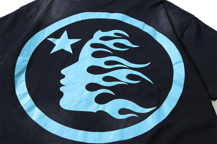 SMCL-161 High Quality Hellstar Retro 250g Cotton Shirt