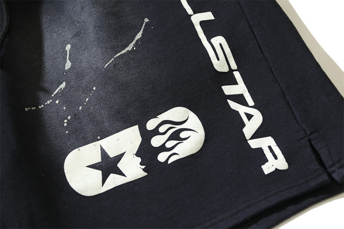 SMCL-130 High Quality Hellstar Retro 380g Cotton Shorts