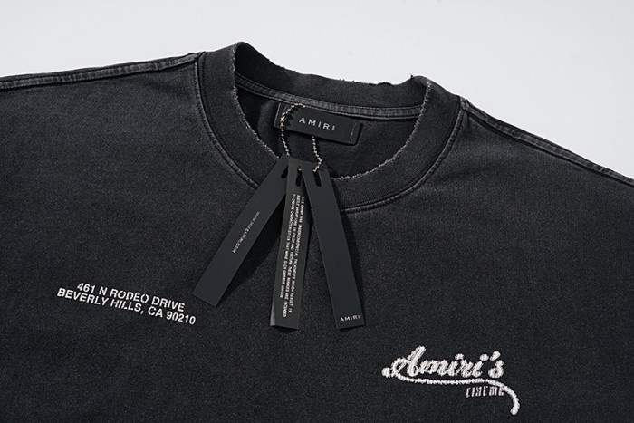 SMCL-451 High Quality Amiri Retro 240g Cotton Shirt