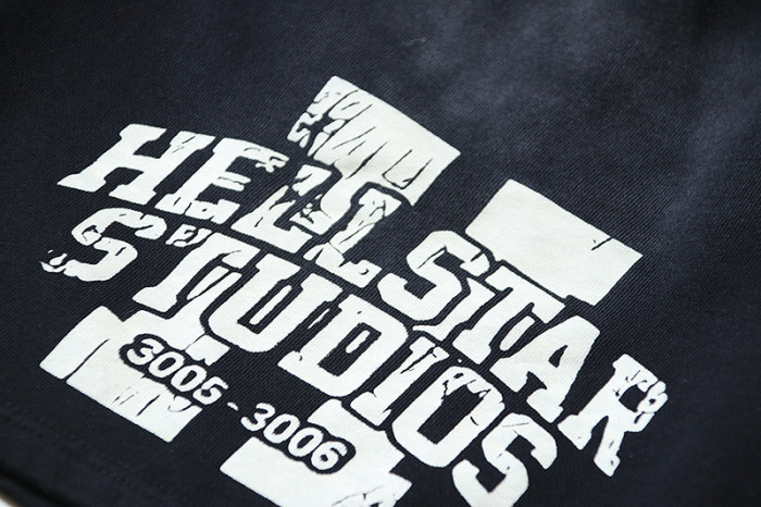 SMCL-138 High Quality Hellstar Retro 380g Cotton Shorts