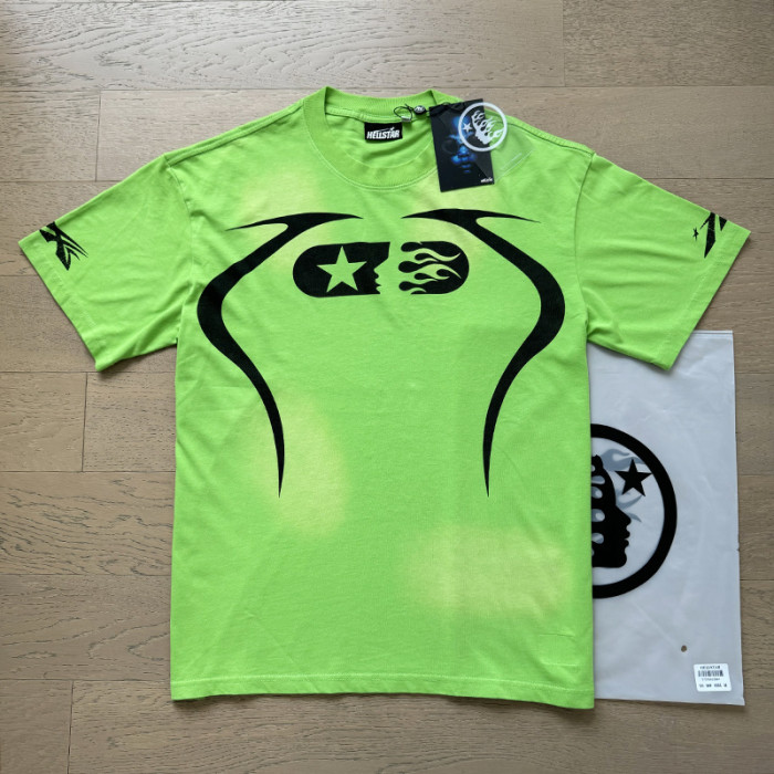SMCL-147 High Quality Hellstar Retro 250g Cotton Shirt