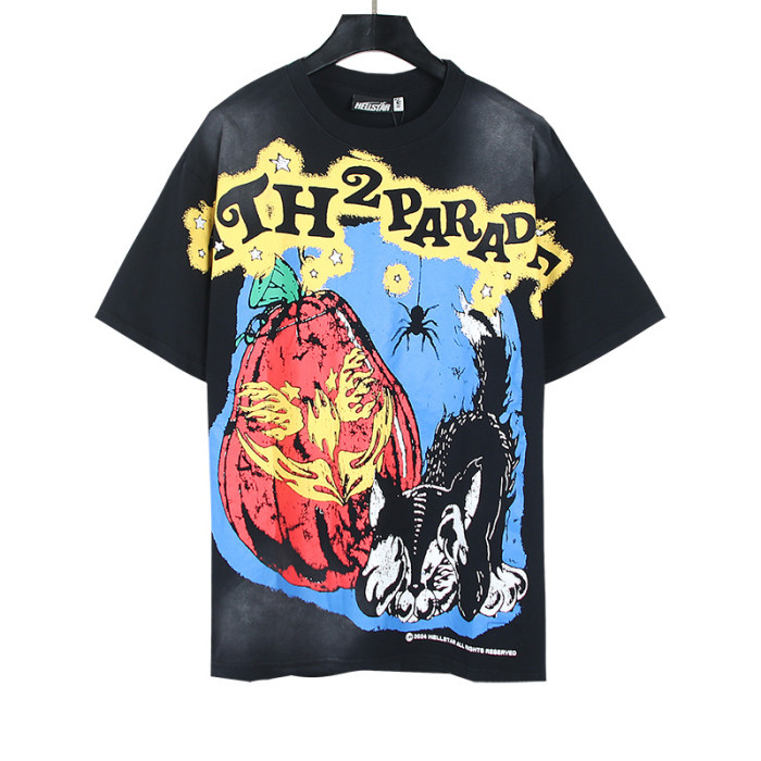 SMCL-104 High Quality Hellstar Retro 250g Cotton Shirt
