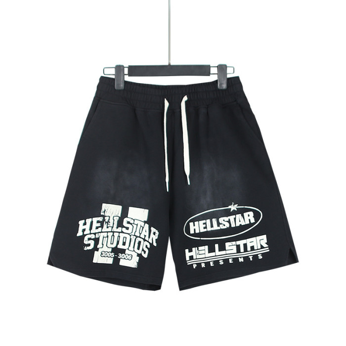 SMCL-139 High Quality Hellstar Retro 380g Cotton Shorts