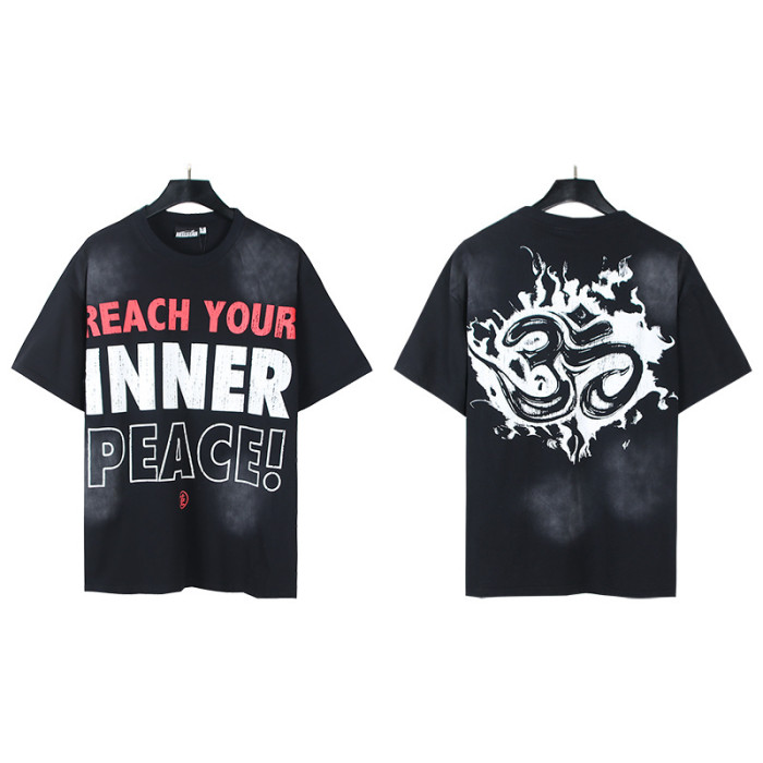 SMCL-122 High Quality Hellstar Retro 250g Cotton Shirt