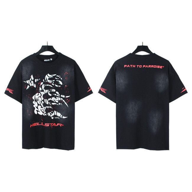 SMCL-117 High Quality Hellstar Retro 250g Cotton Shirt