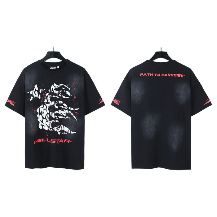 SMCL-117 High Quality Hellstar Retro 250g Cotton Shirt
