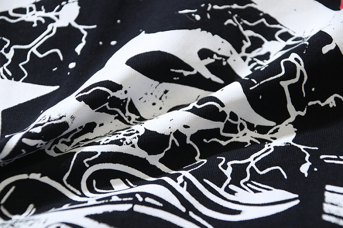 SMCL-091 High Quality Hellstar Retro 250g Cotton Shirt
