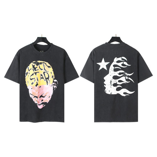 SMCL-201 High Quality Hellstar Retro 250g Cotton Shirt