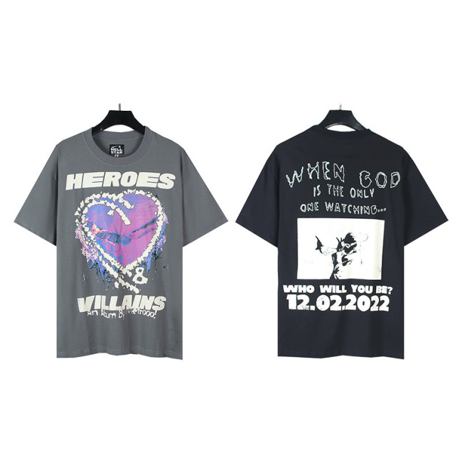 SMCL-175 High Quality Hellstar 240g Cotton Shirt
