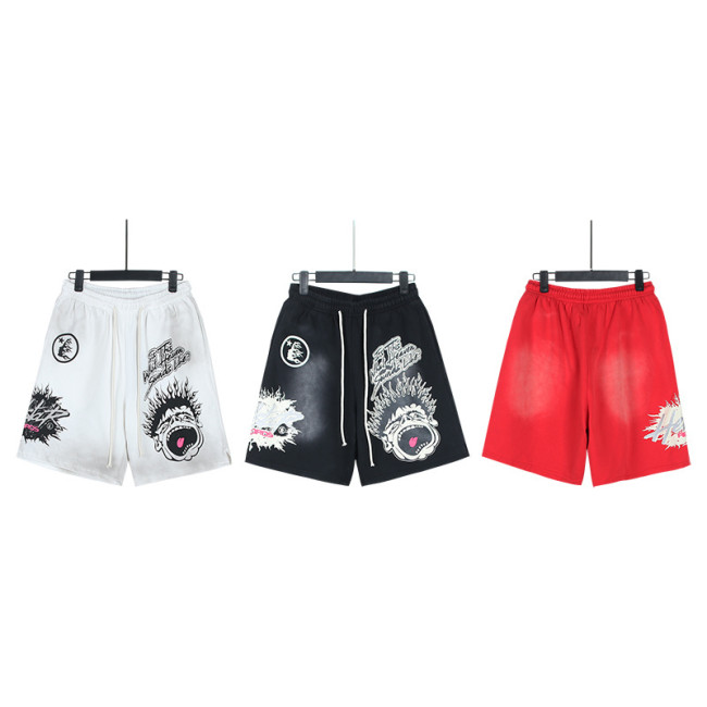 SMCL-111 High Quality Hellstar Retro 380g Cotton Shorts