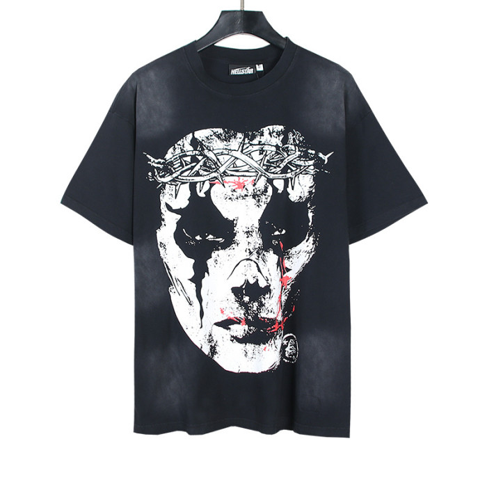 SMCL-106 High Quality Hellstar Retro 250g Cotton Shirt