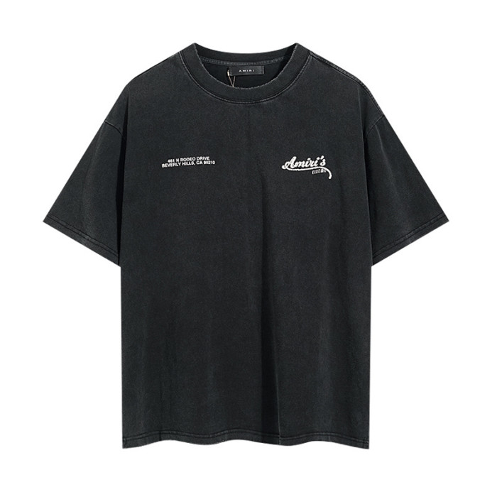 SMCL-451 High Quality Amiri Retro 240g Cotton Shirt